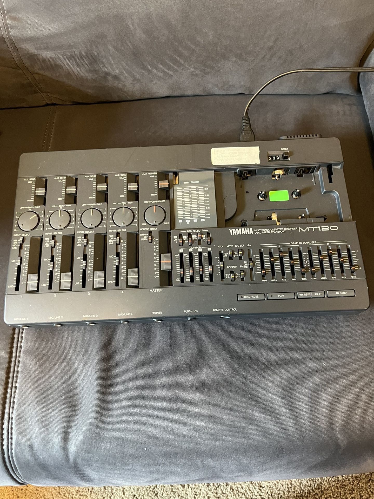 Yamaha MT120 Multitrack Cassette Recorder For Parts Not Working