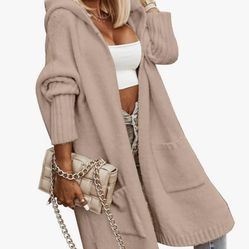 Aoysky Womens Long Cardigan
