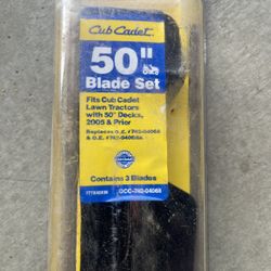 2 Cub Cadet Lawn Tractor Blades 