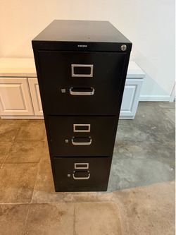 Hon 3 Drawer File Cabinet