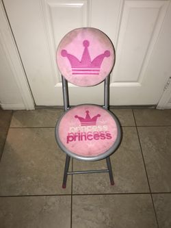 Princess foldable chair