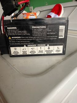 Toy car battery