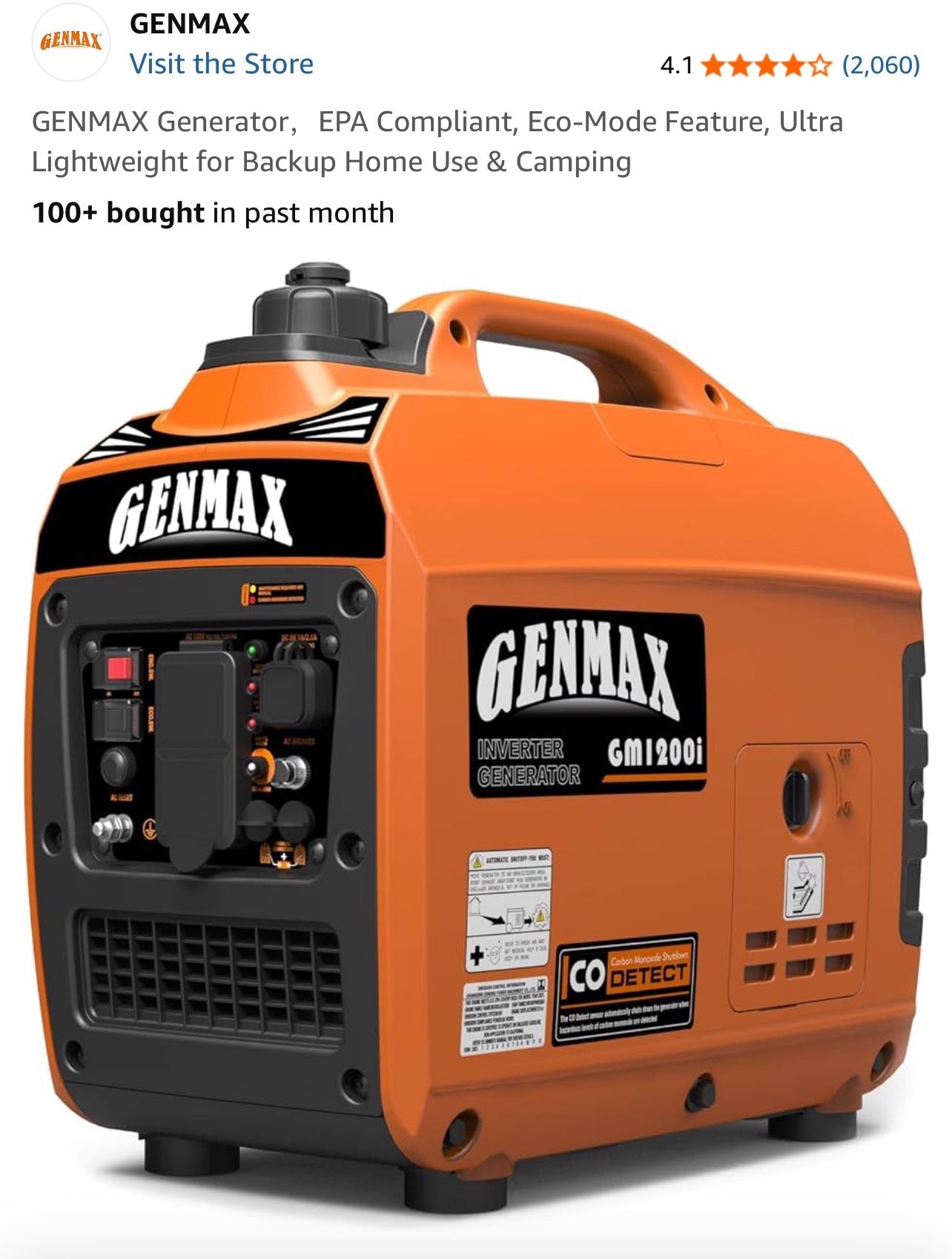 Gen Max Generator 1200