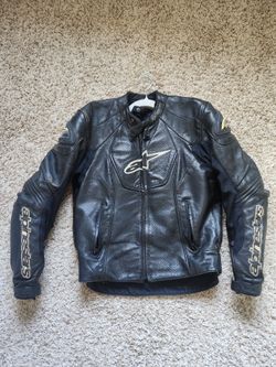 Alpinestars Leather Moto Jacket US 40