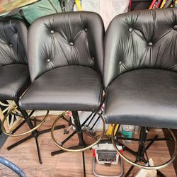 Bar Leather Chairs