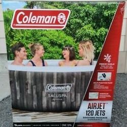 Coleman 4 Person Inflatable Hot Tub Bahamas