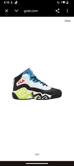 Fila size 13 electric blue high tops