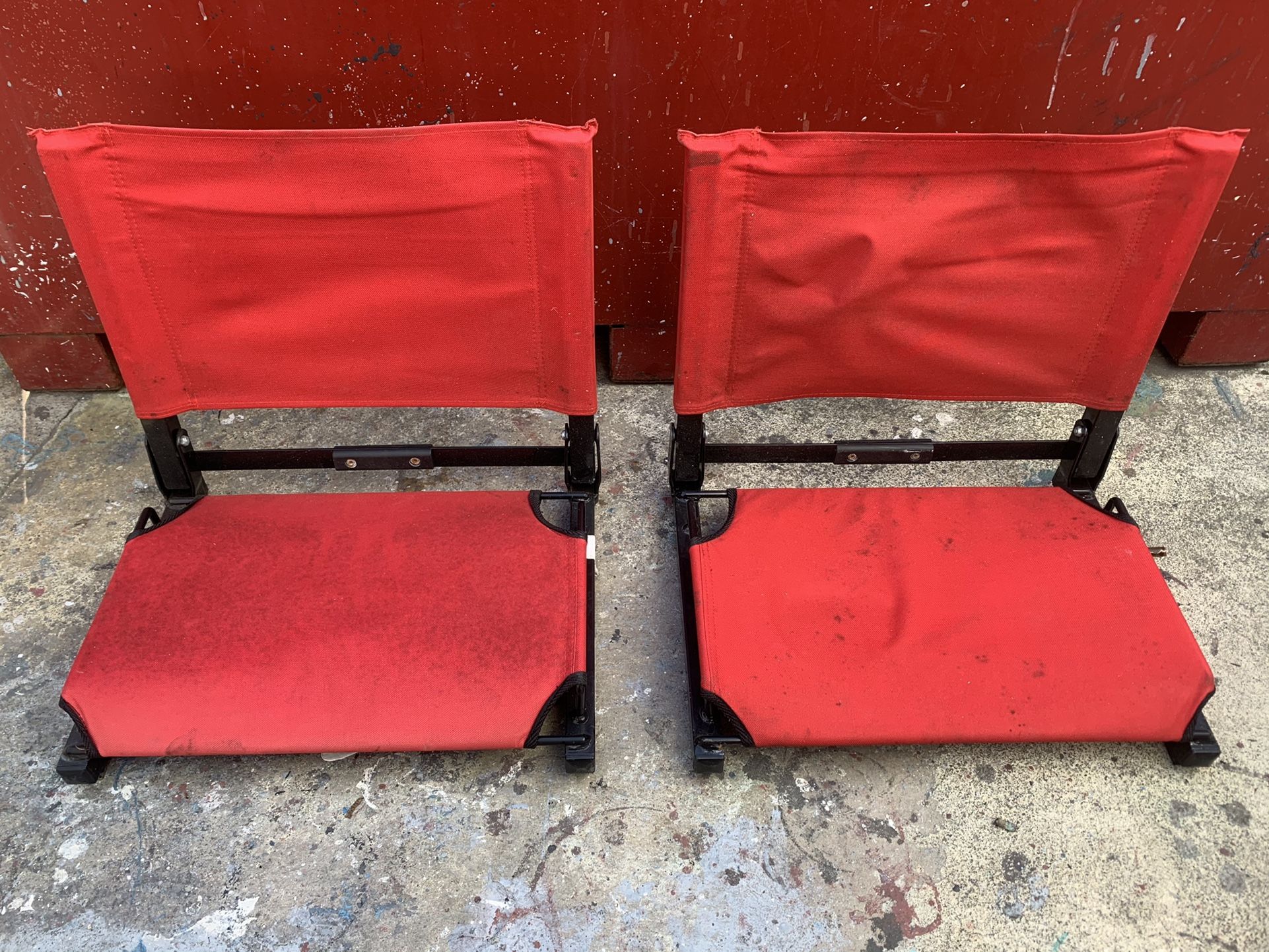 Pair Of Seats For A Dinghy Or Small Skiff