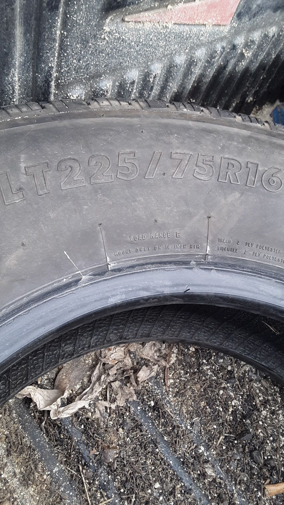 16 inch trailer tire