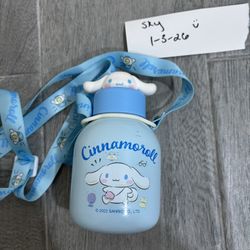 Sanrio Cinnamoroll Reusable Metal Water Bottle