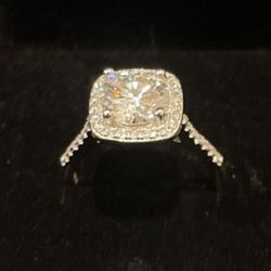 2 Ct Moissanite Ring 