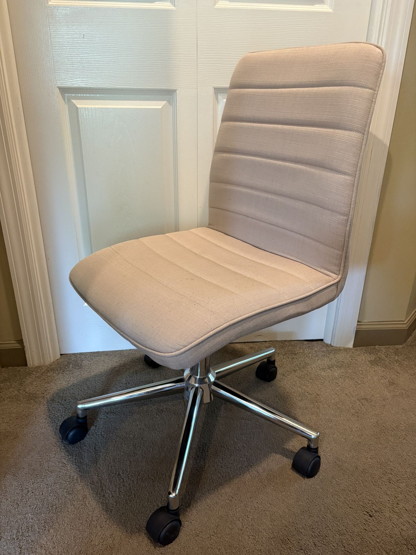 Beige Office Chair