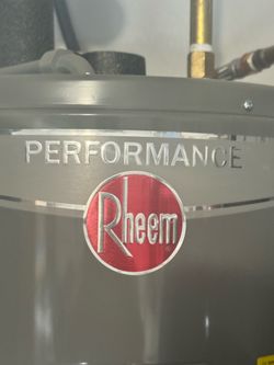 Rheem performance electric hot water heater 40