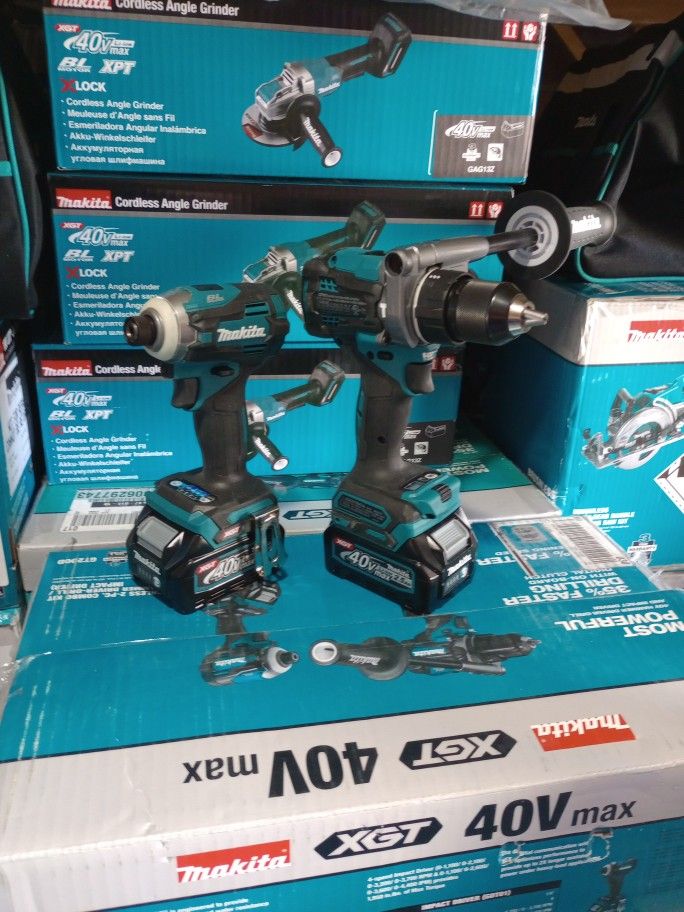 New Makita 40V Drill And Impact Driver Kit