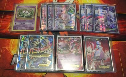 Mew and mewtwo collection Pokemon cards
