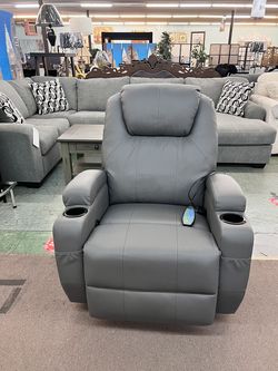 🚚Hot Deal🚚Brand New swivel Recliner with massage and cup holder $299, Delivery Available