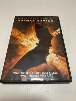 Batman Begins DVD