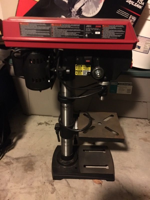 Skil Drill Press. With laser crosshairs for Sale in Pflugerville, TX