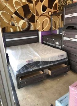 Furniture bedroom, set queen size