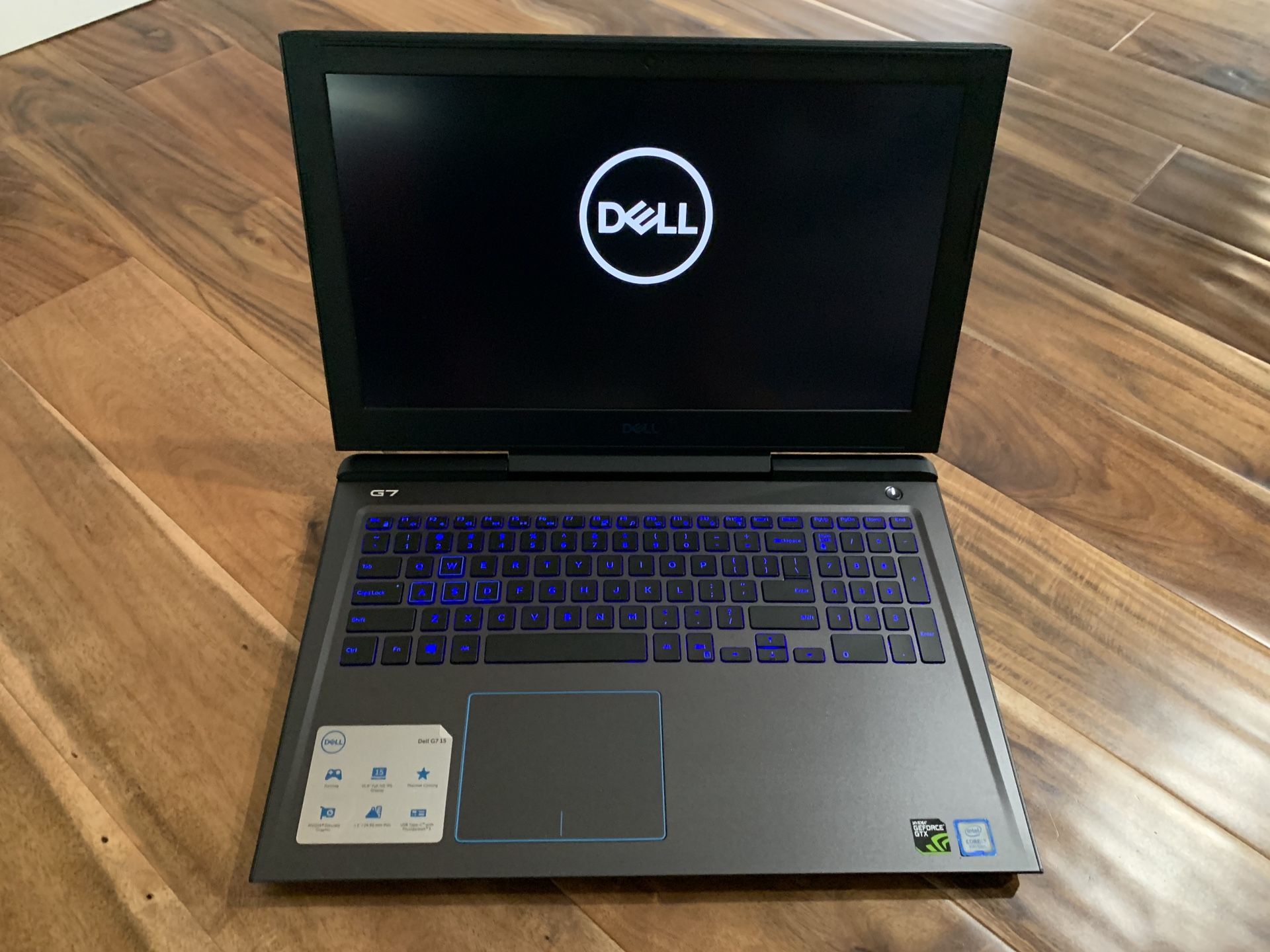 Dell G7 gaming computer in excellent condition