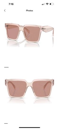 New Prada 57 Mm Sunglasses NWT