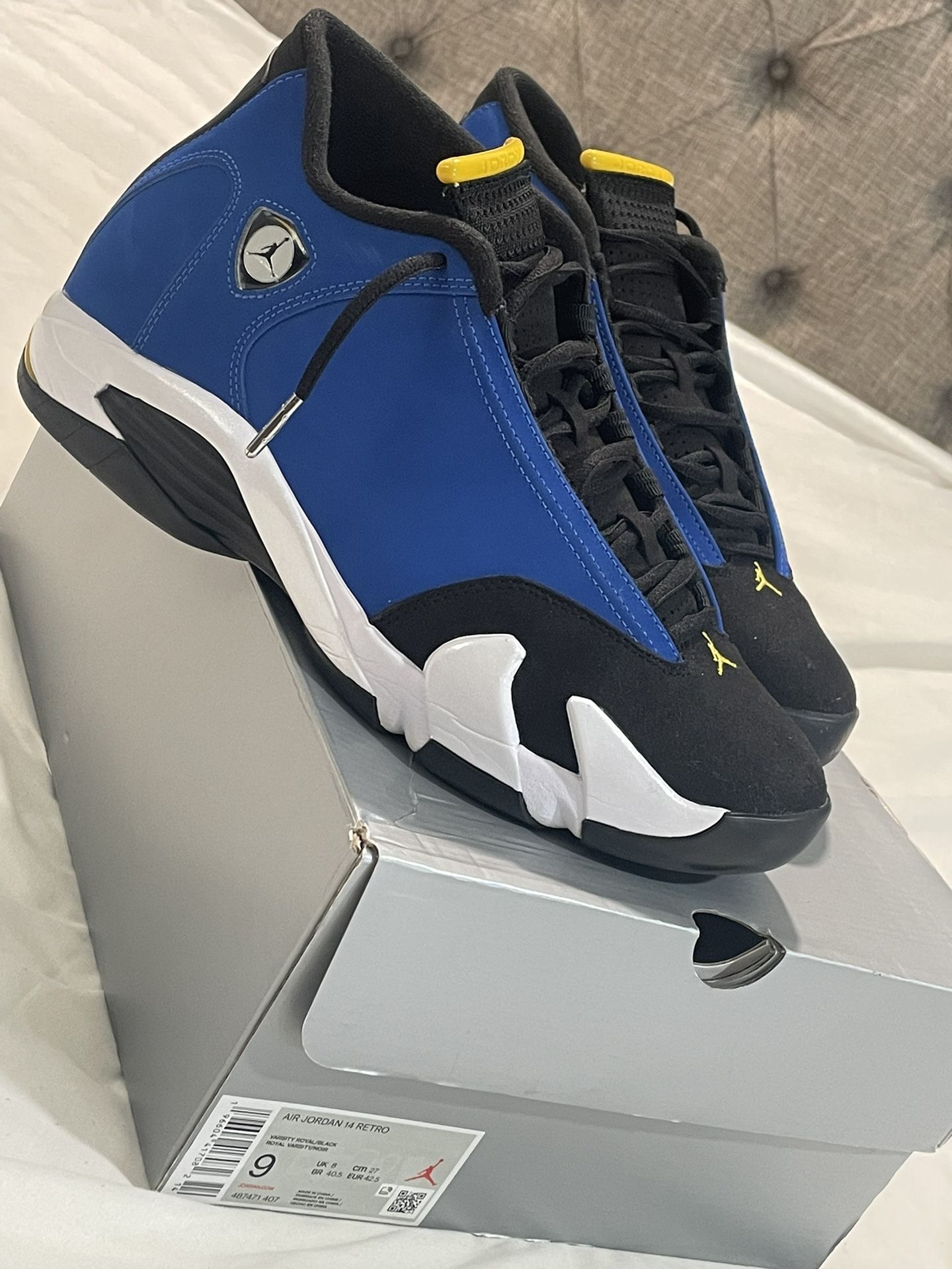 Air Jordan 14 Laney Mid Jordan Air Jordan 14 Retro 'Laney' – DTLR