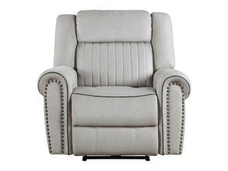 Brennen Mist Gray Power Reclining Chair