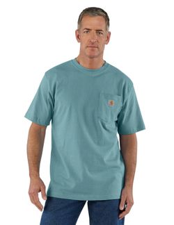New Carhartt Short Sleeve Blue Shirt- Loose fit
