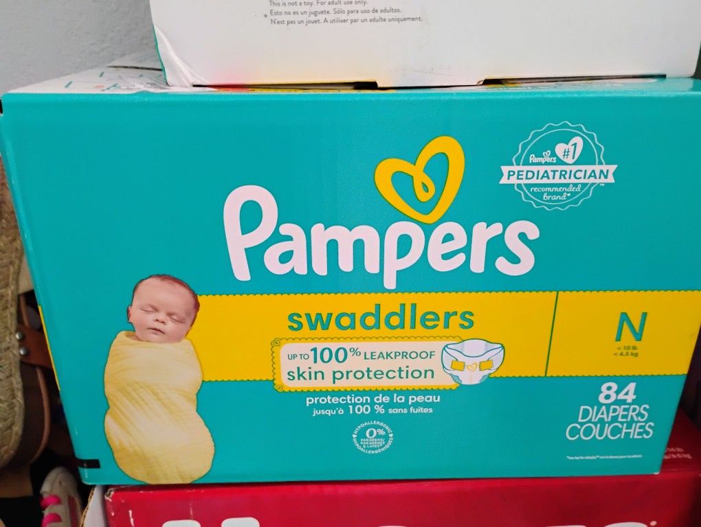 New! Pampers Diapers