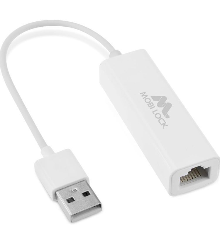 USB Ethernet (LAN) Network Adapter Compatible with Laptops