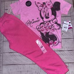 Disney- Minnie Mouse tee-shirt/pant set