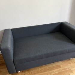 Small Space Sleeper Sofa — gray