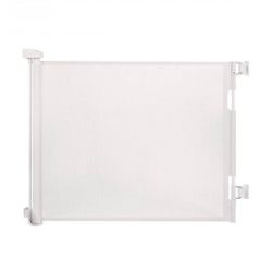 Retractable Baby Gate for Stairs – 33” Height, Expands up to 55” Width – Safety Gate for Infants, Toddlers, Dogs & Pets – Easy Install