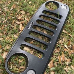 Rare OEM SATIN BLACK Jeep Rubicon Grille
