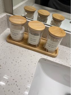 Glass holders bathroom