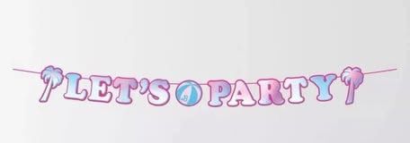 NEW and SEALED Barbie 12 Foot “LETS PARTY” Banner just $3 each