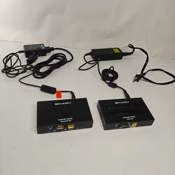 Binary B-540-EXT-230-RS HDMI Extender kit, which includes both a transmitter and a receiver