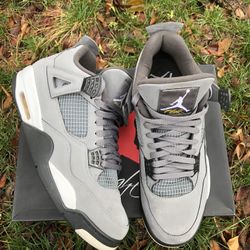 Cool grey 4s size 9 deals