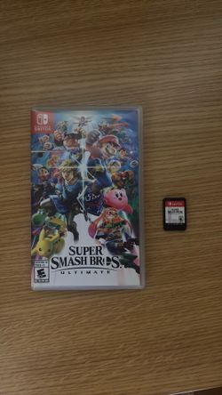 Super Smash Bros Ultimate Nintendo Switch – Complete w/ Case