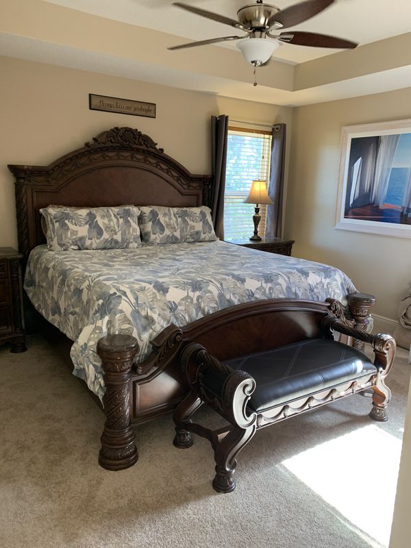 King Bedroom SetAshley Furniture North Shore Collection for Sale in St