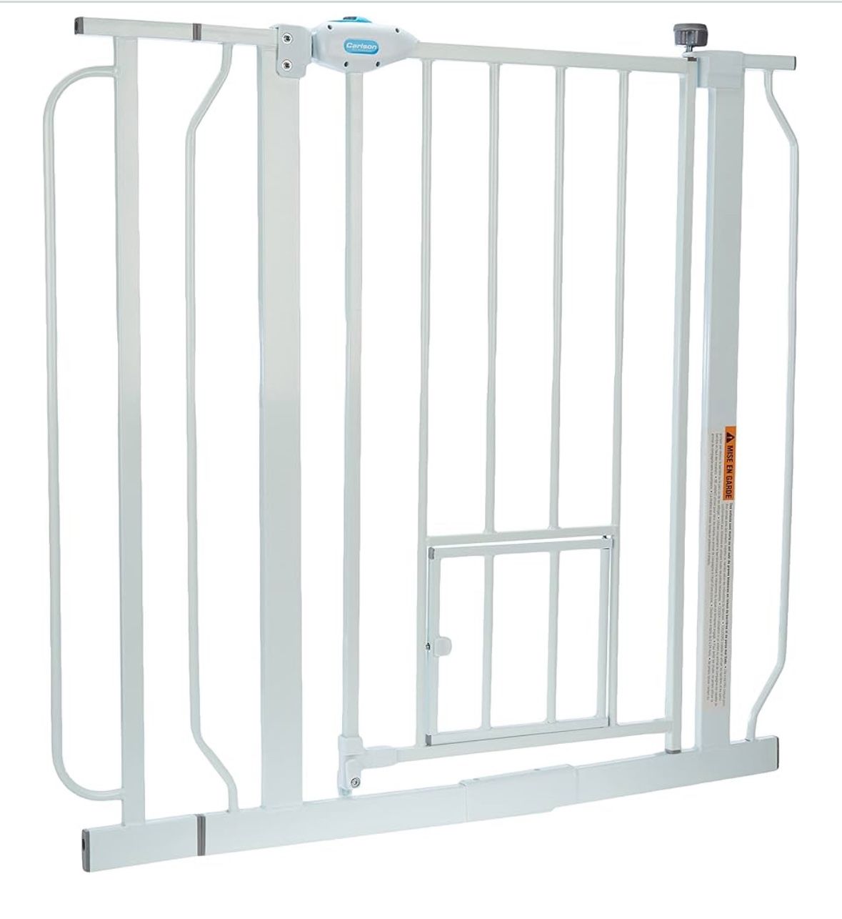 Carlson Extra Wide Pet Gate White