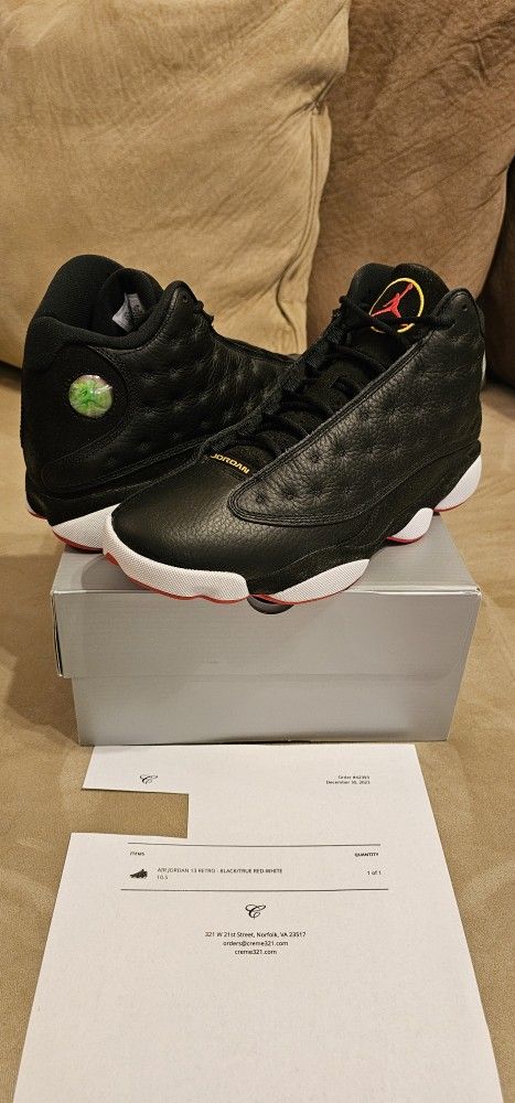 Jordan Retro 13 Playoffs DMP Gratitude Maniere Dusk Dawn