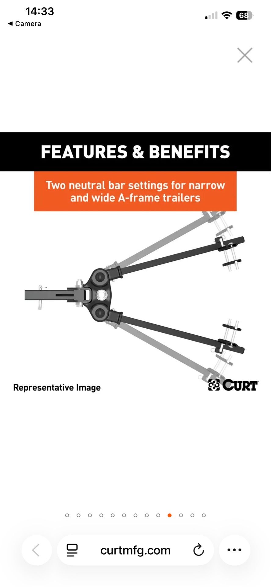 Trutrack 4P weight distribution Hitch
