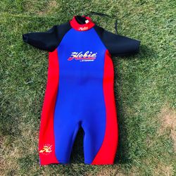 Hobie Stearns Short Wetsuit Men's Size XXL 2XL Purple Red Black