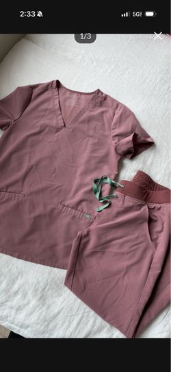 Mauve Scrubs Set