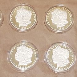 Morgan Silver Dollar Tribute Coins
