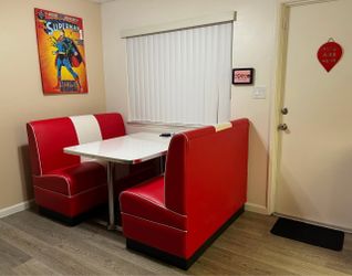 Vintage Dining Booth