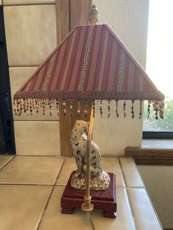 Asian inspired lamp