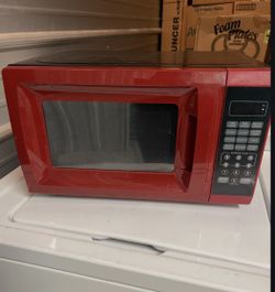 Like New Red Microwave