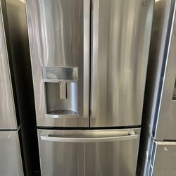 GE NEW OPEN BOX 36” COUNTER DEPTH FRENCH DOOR REFRIGERATOR 